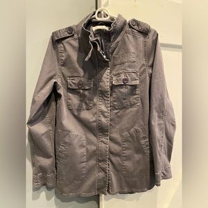 Kersh - Military look Jacket, Charcoal Grey, Size Large